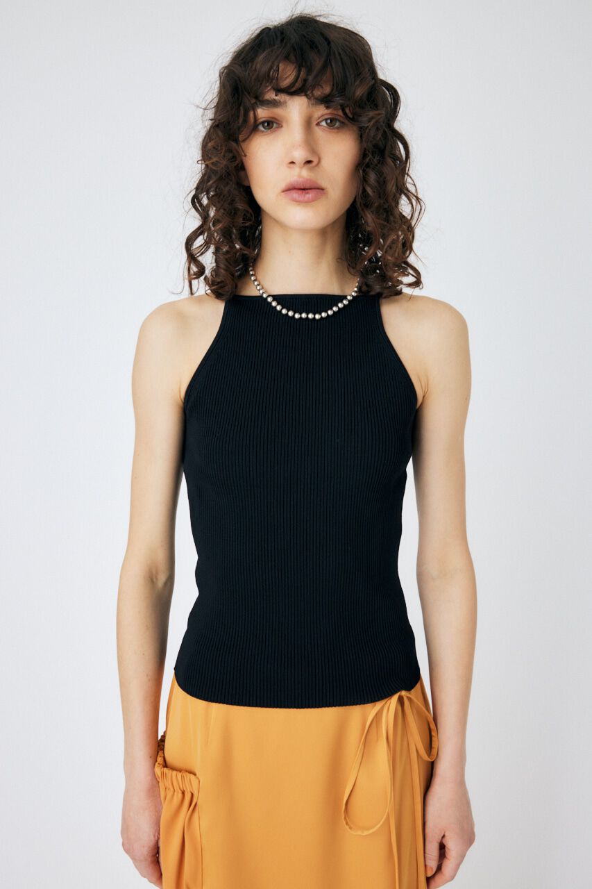 MOUSSY「OFF SHOULDER カーディガン＆キャミセット」|ニット・セーター|