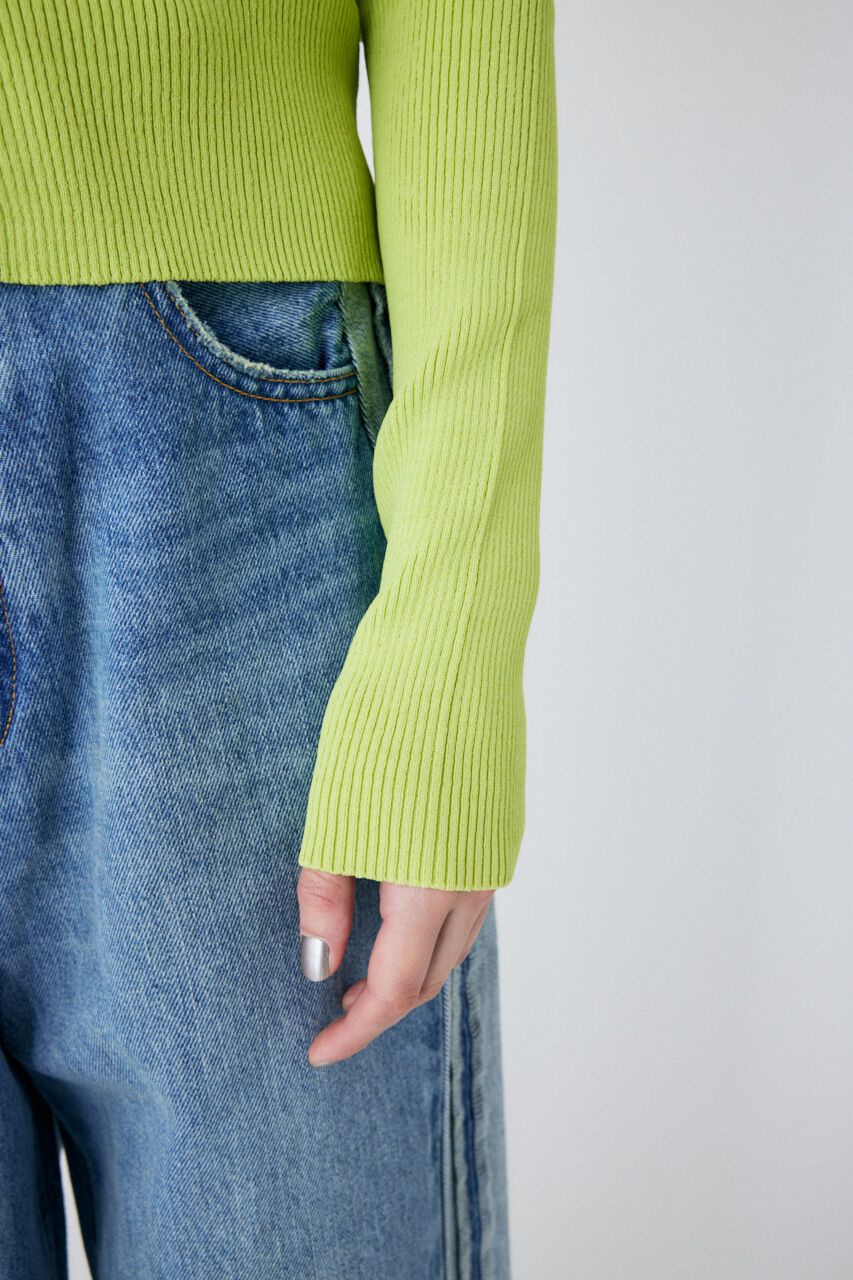 MOUSSY「OFF SHOULDER カーディガン＆キャミセット」|ニット・セーター|