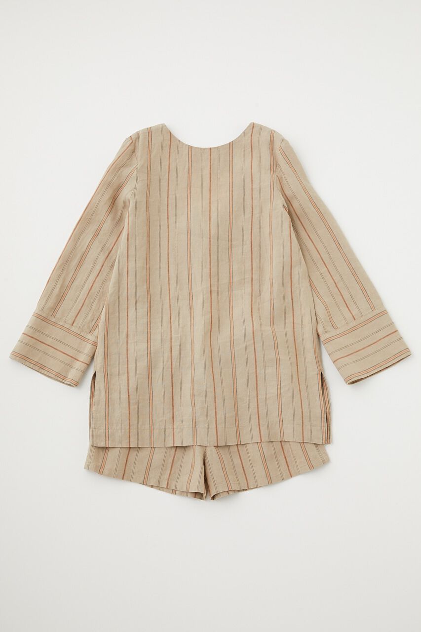 MOUSSY「LINEN STRIPE ミニドレス＆パンツ」|ワンピース|