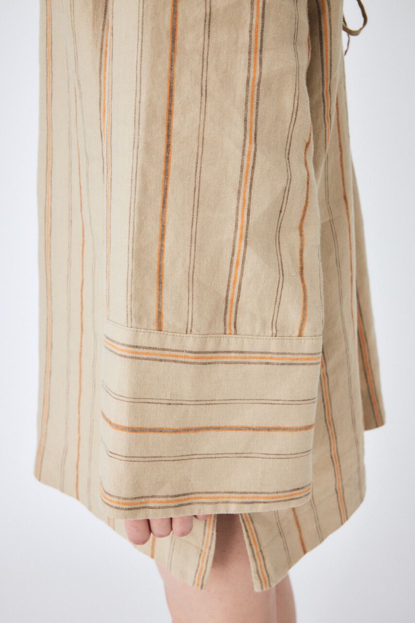 MOUSSY「LINEN STRIPE ミニドレス＆パンツ」|ワンピース|