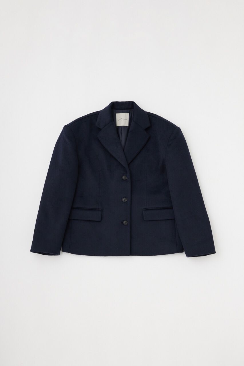 MOUSSY「BOX SHOULDERジャケット」|その他|NVY