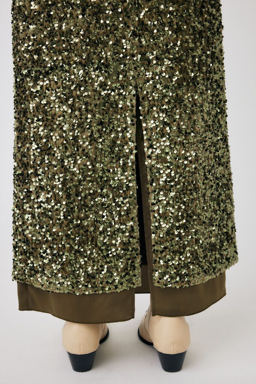 MOUSSY「SPANGLE スカート」|スカート|