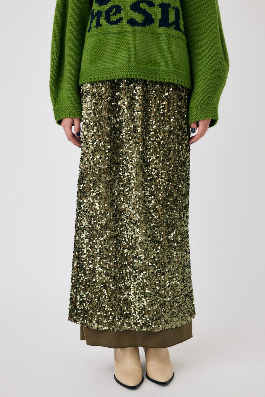 MOUSSY「SPANGLE スカート」|スカート|