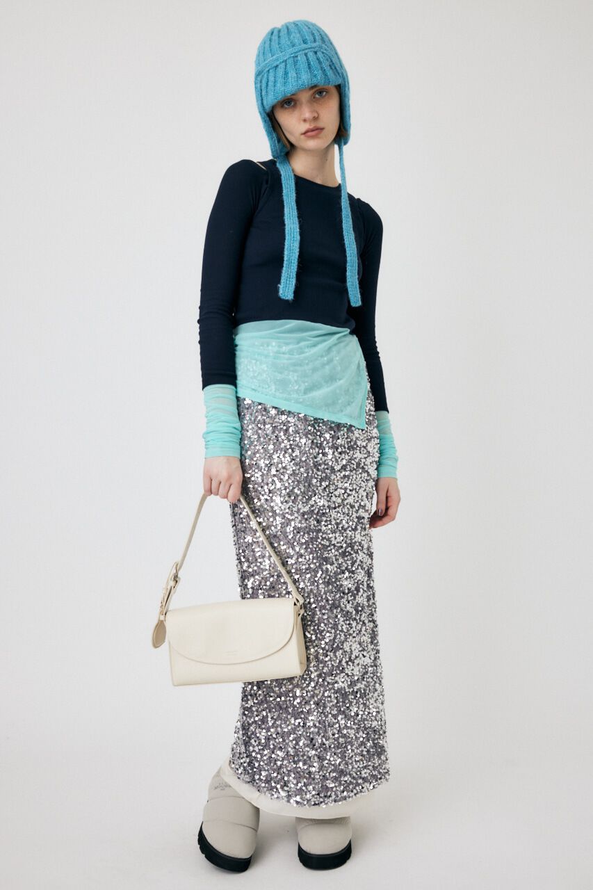 MOUSSY「SPANGLE スカート」|スカート|