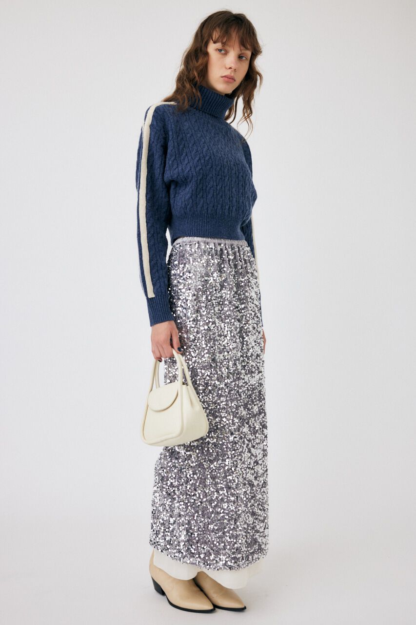 MOUSSY「SPANGLE スカート」|スカート|