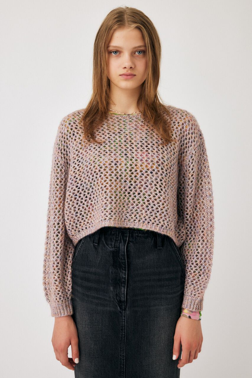 MOUSSY「LUREX MESH ニット」|ニット・セーター|