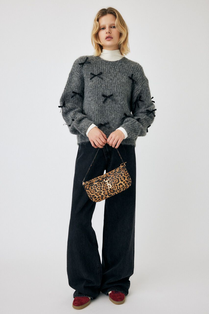 MOUSSY「HIGH NECK VELOUR トップス」|Tシャツ・カットソー|