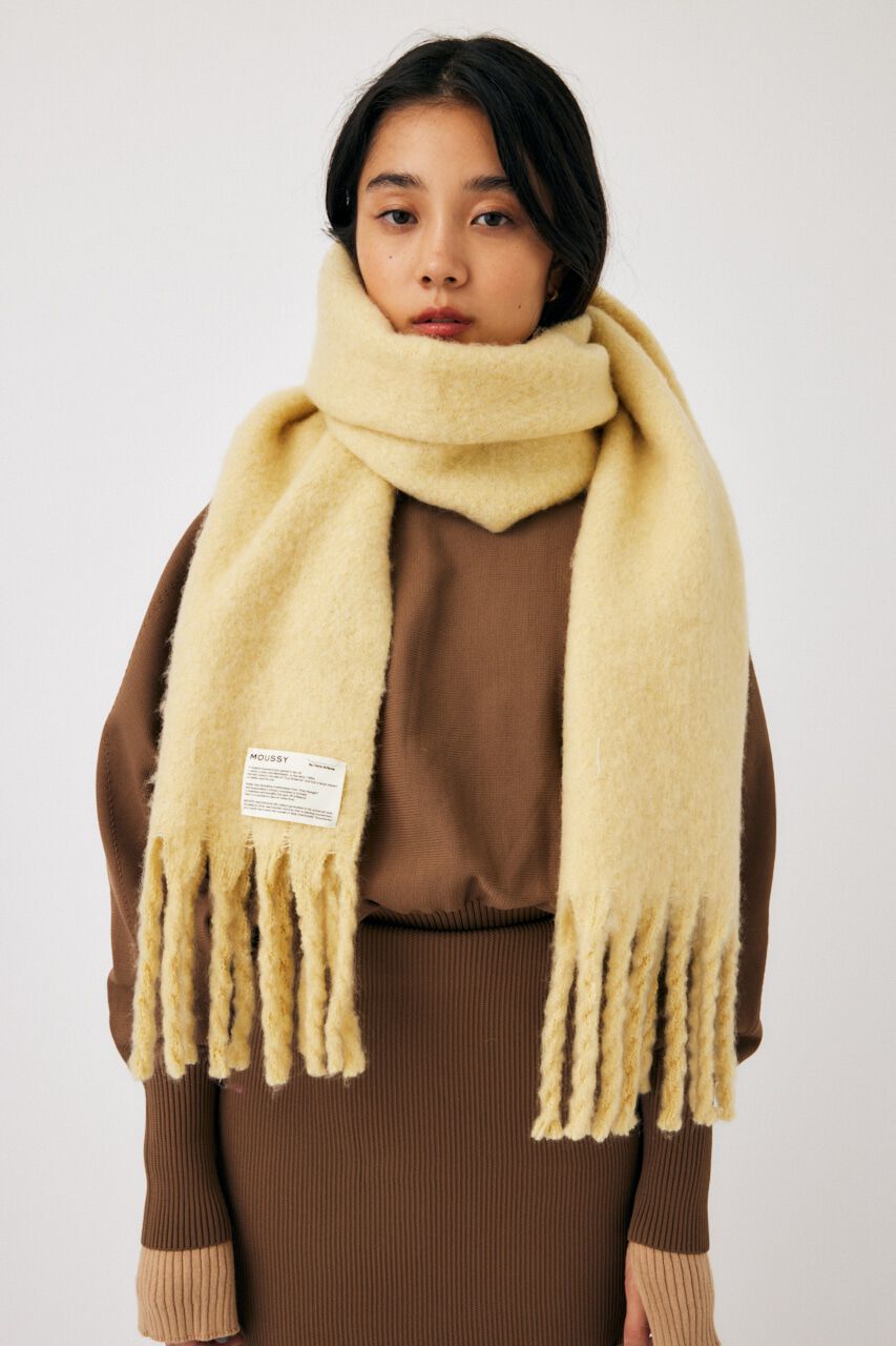 MOUSSY「MOHAIR LIKE ロングスカーフ」|その他|
