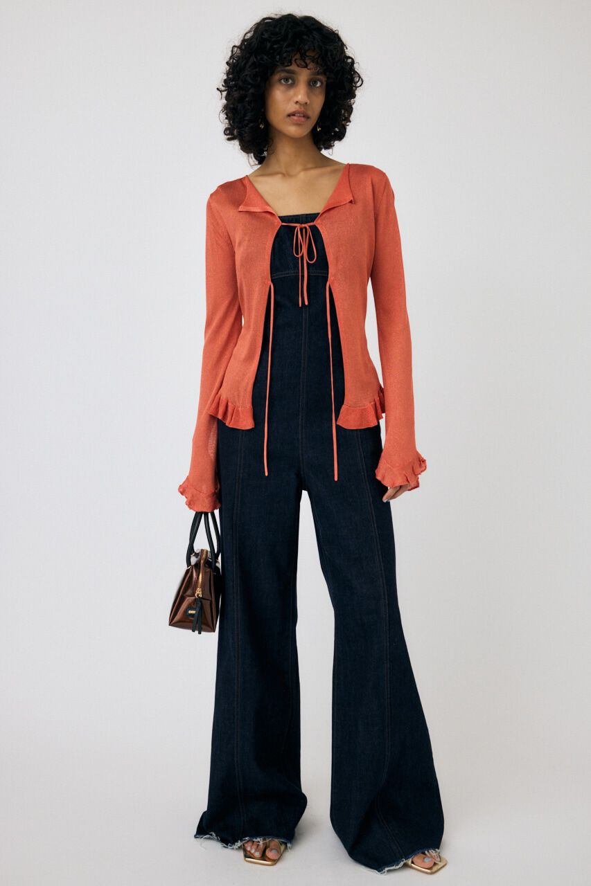 MOUSSY「CORSET STRAP DENIM ジャンプスーツ」|その他|