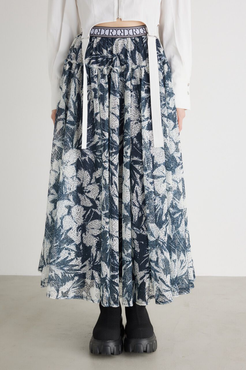 rienda「ゴムBELTJ/Wフレア SK」|スカート|