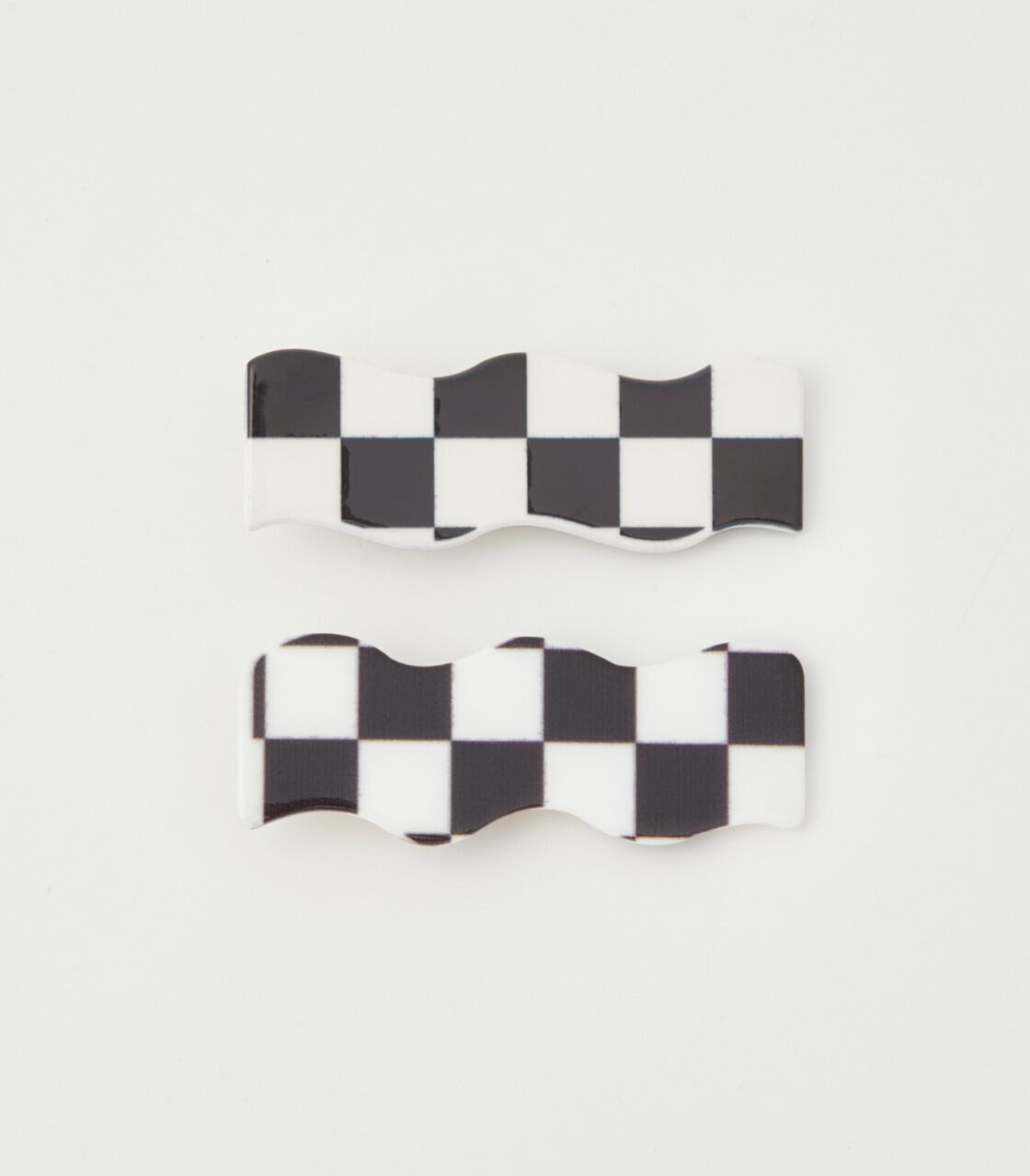 RODEO CROWNS「チェッカーフラッグヘアクリップ」|その他|柄BLK5