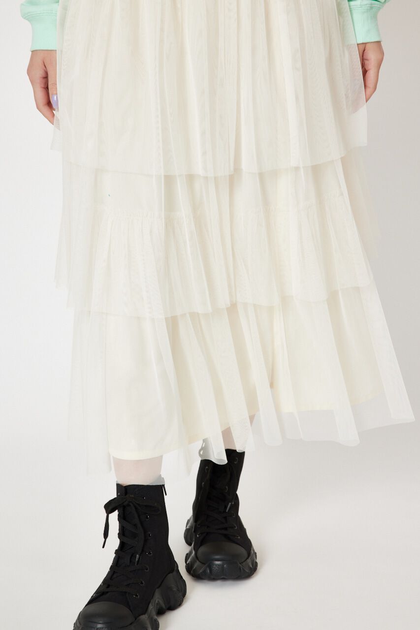 RODEO CROWNS「チュールティアードスカート」|スカート|