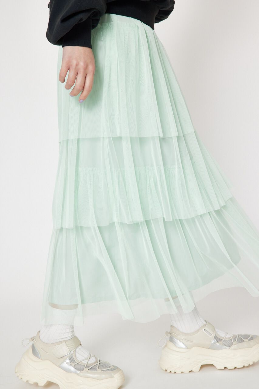 RODEO CROWNS「チュールティアードスカート」|スカート|