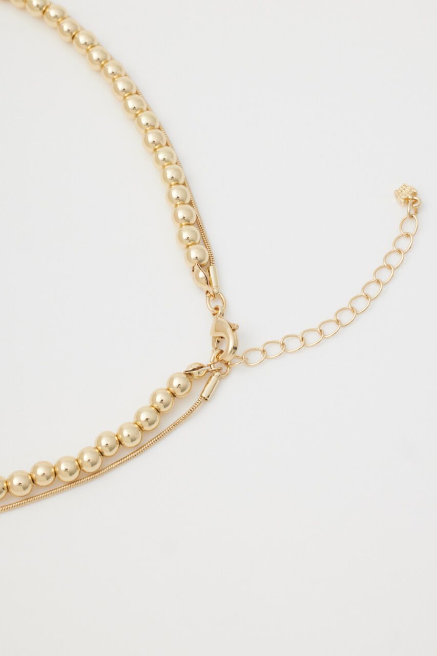 RODEO CROWNS「ボールスネークMIXネックレス」|ネックレス|