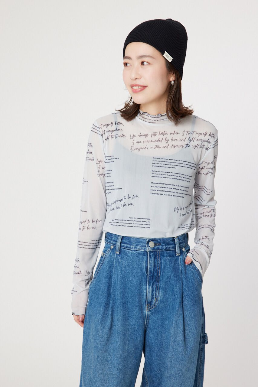 RODEO CROWNS「アソートパターンシアートップス」|Tシャツ・カットソー|柄WHT5