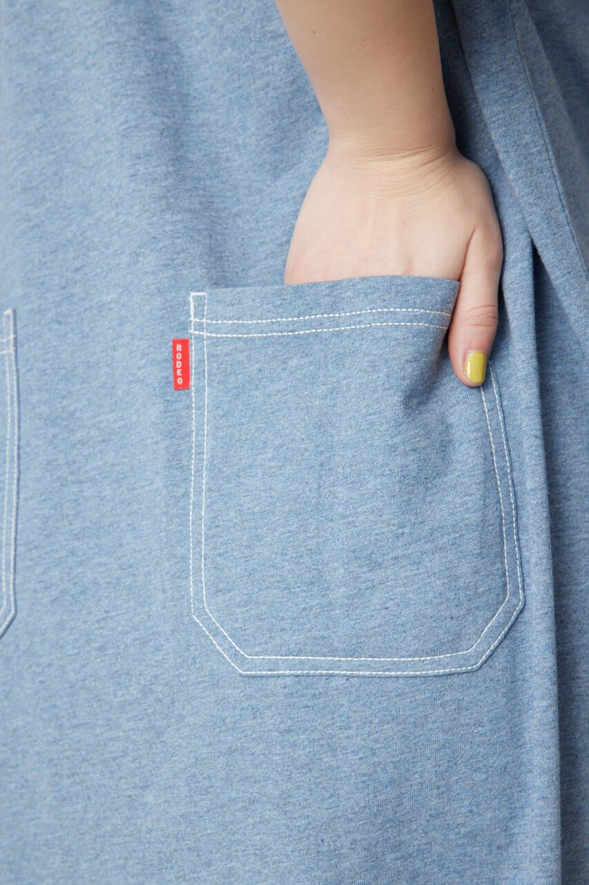 RODEO CROWNS「ラグランカラーステッチワンピース」|ワンピース|