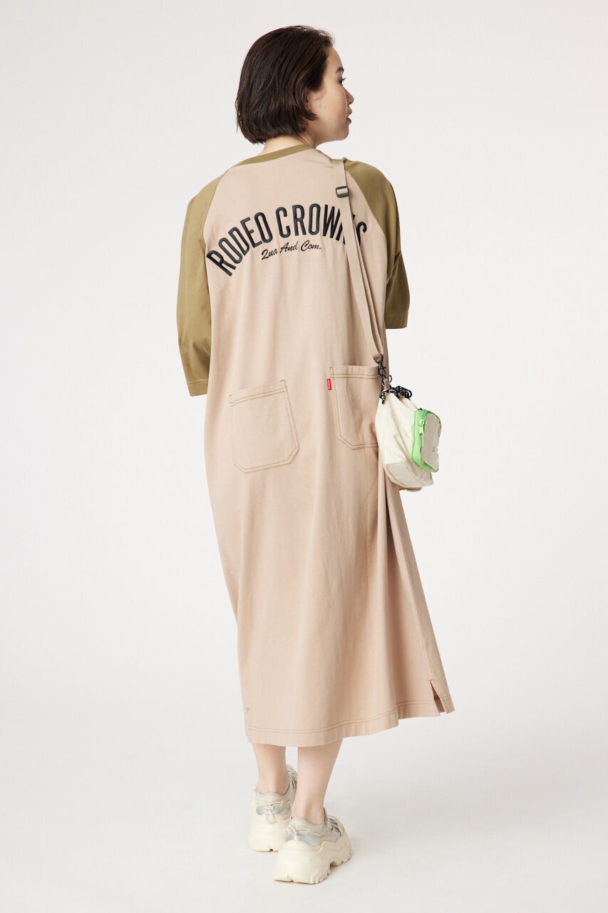 RODEO CROWNS「ラグランカラーステッチワンピース」|ワンピース|