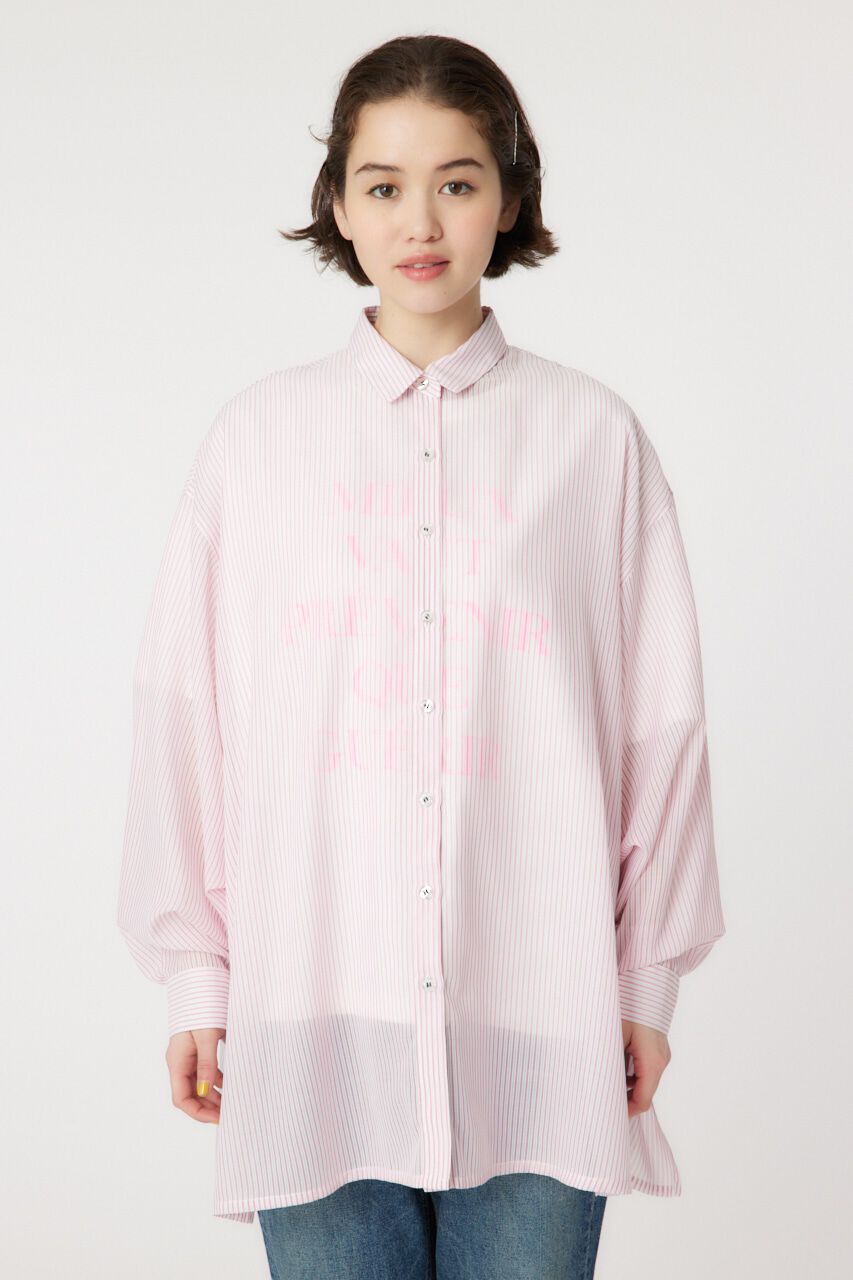 RODEO CROWNS「シアーストライプシャツ」|シャツ・ブラウス|