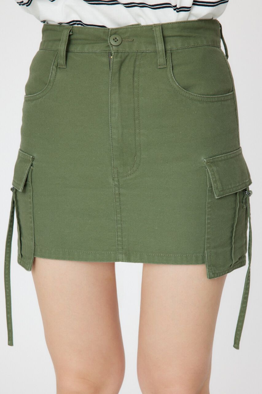 RODEO CROWNS「カーゴミニスカート」|スカート|