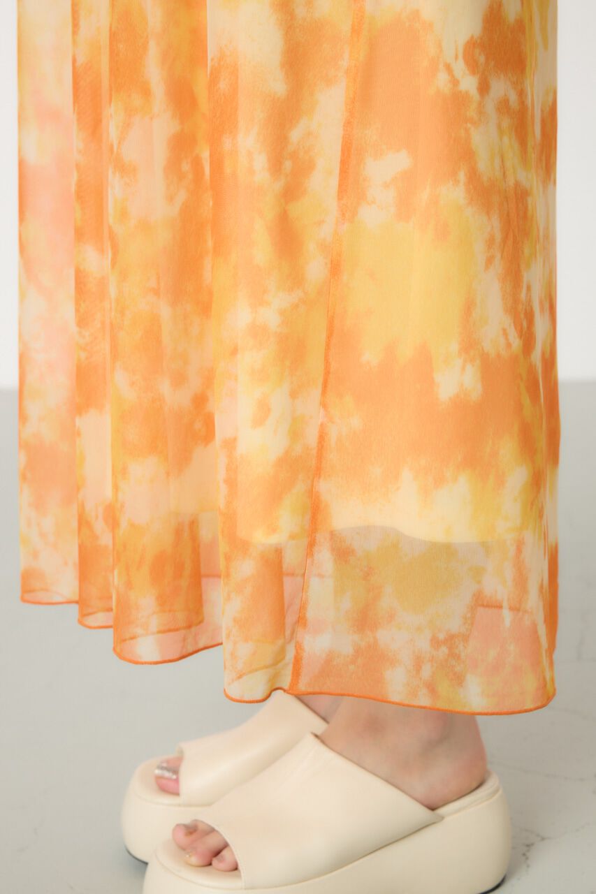 RODEO CROWNS「ニュアンスパターンシアーキャミワンピース」|ワンピース|