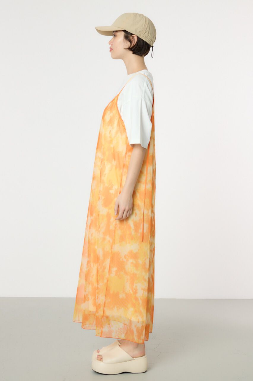 RODEO CROWNS「ニュアンスパターンシアーキャミワンピース」|ワンピース|