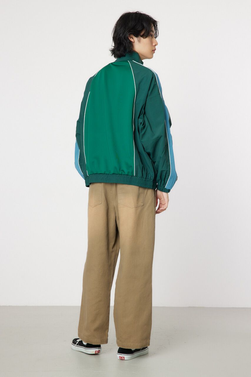 RODEO CROWNS「ナイロン&times;ジャージトラックジャケット」|ブルゾン・スタジャン|