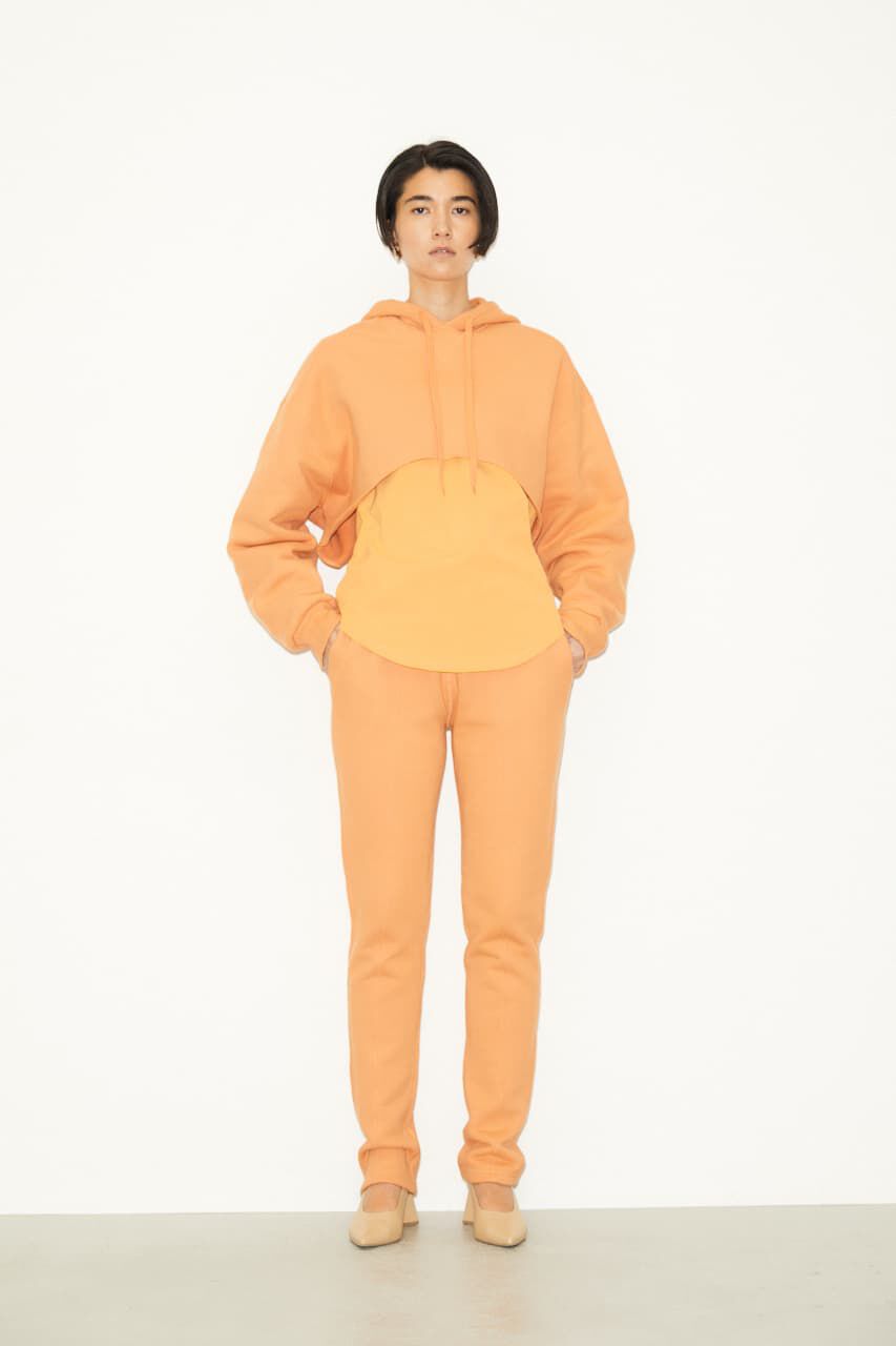 SLY「CROP SW HOODIE」|パーカー|