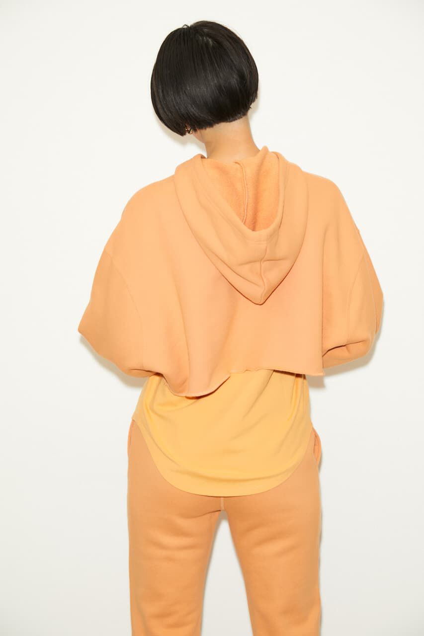 SLY「CROP SW HOODIE」|パーカー|
