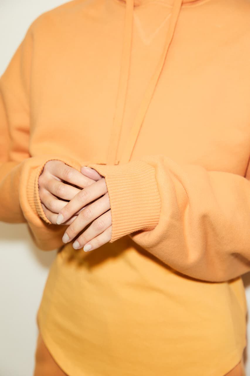 SLY「CROP SW HOODIE」|パーカー|