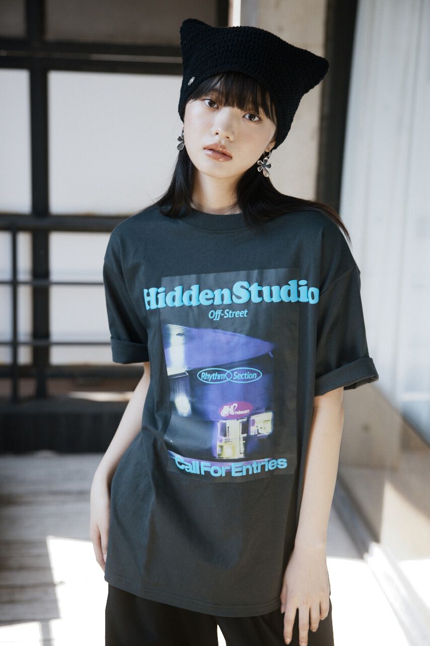 SLY「PUFFER LOGO & PHOTO Tシャツ」|Tシャツ・カットソー|