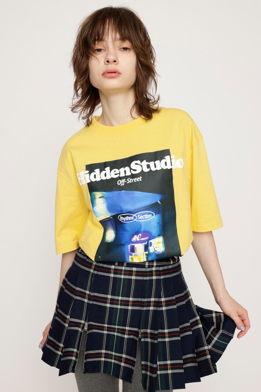 SLY「PUFFER LOGO & PHOTO Tシャツ」|Tシャツ・カットソー|