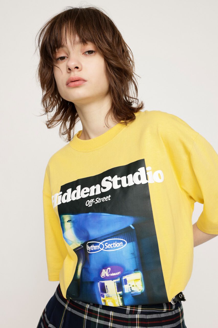 SLY「PUFFER LOGO & PHOTO Tシャツ」|Tシャツ・カットソー|