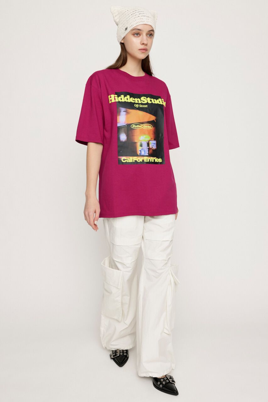 SLY「PUFFER LOGO & PHOTO Tシャツ」|Tシャツ・カットソー|