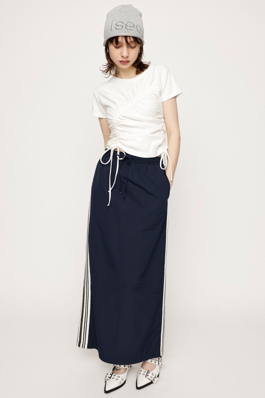 SLY「DROST GATHER COMPACT トップス」|Tシャツ・カットソー|