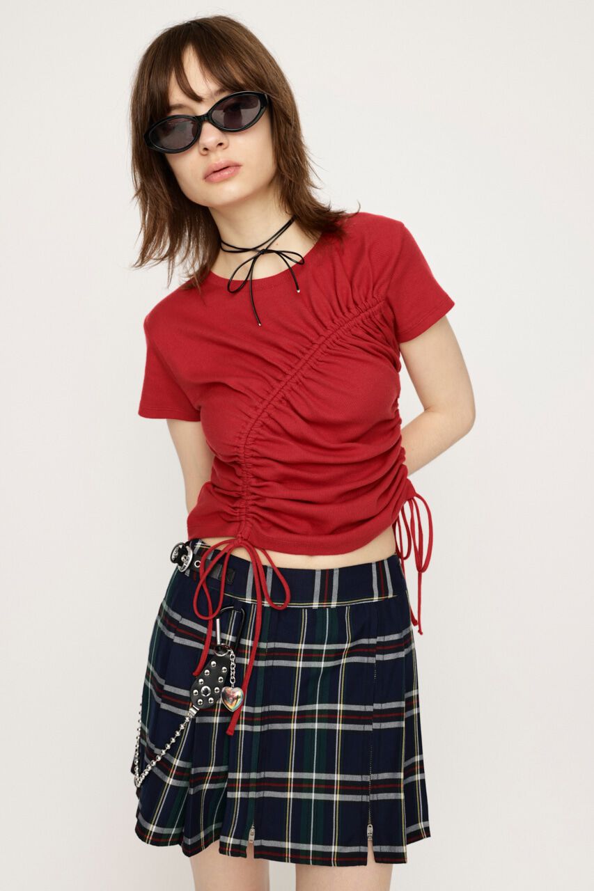 SLY「DROST GATHER COMPACT トップス」|Tシャツ・カットソー|