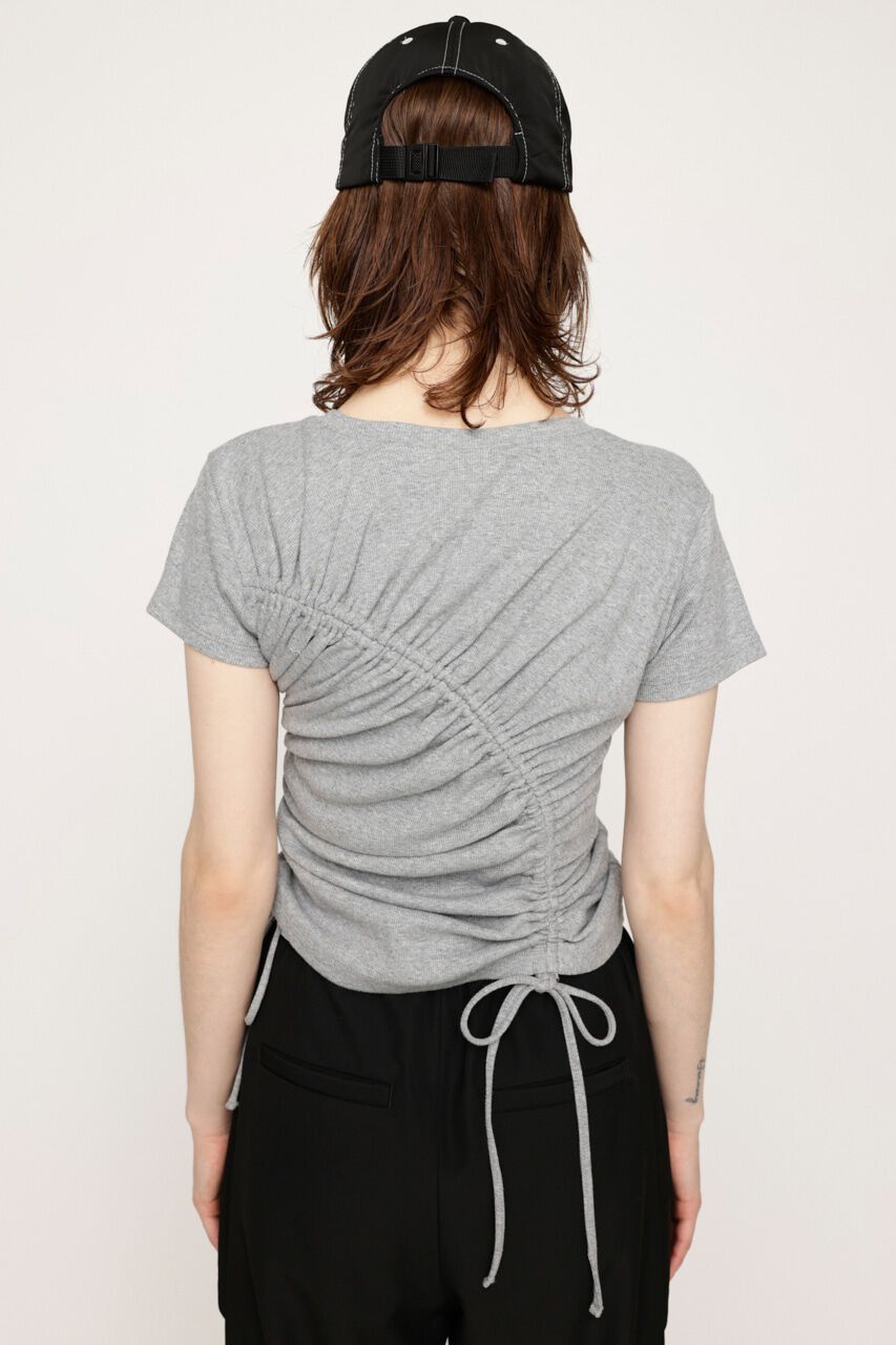 SLY「DROST GATHER COMPACT トップス」|Tシャツ・カットソー|