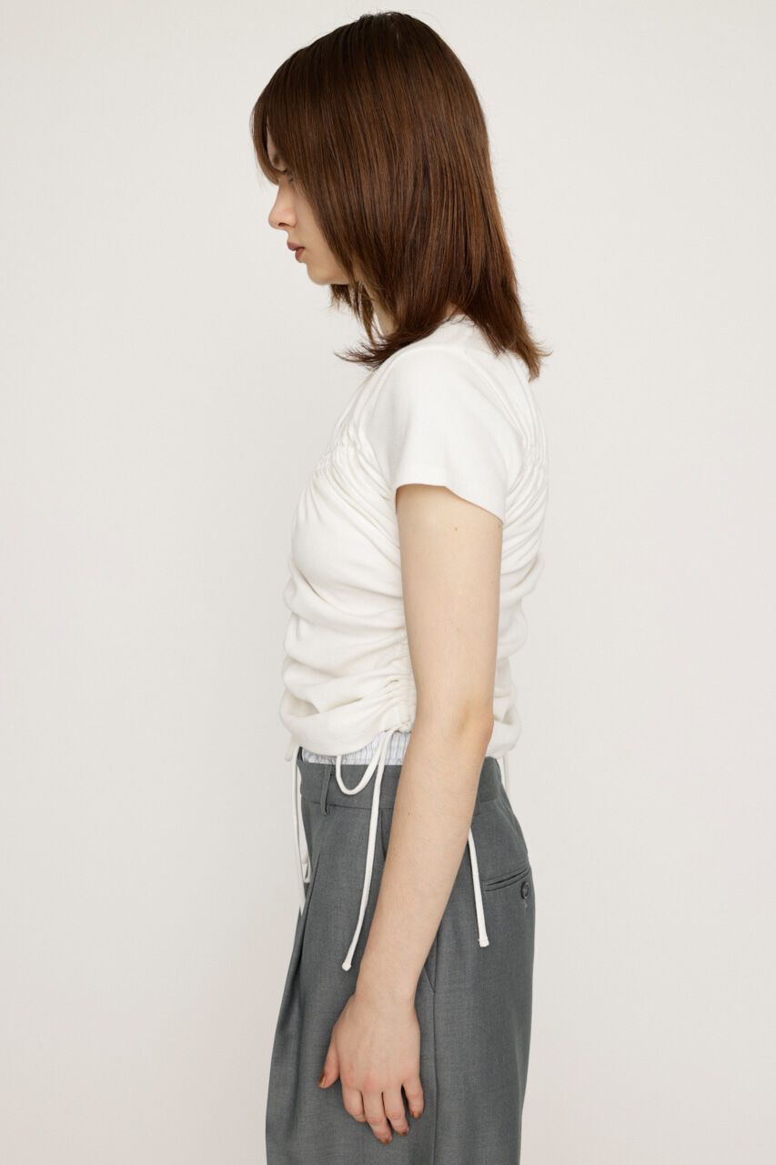 SLY「DROST GATHER COMPACT トップス」|Tシャツ・カットソー|