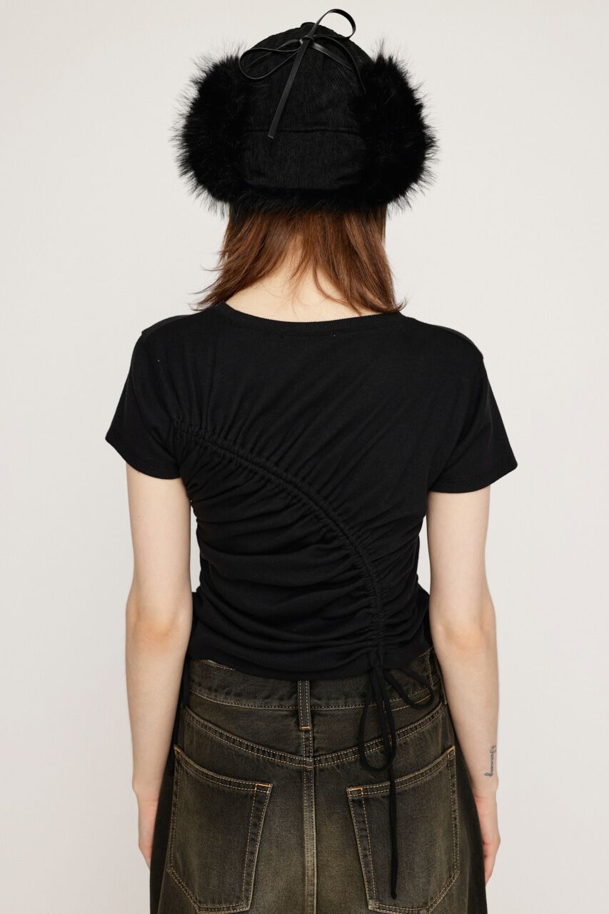 SLY「DROST GATHER COMPACT トップス」|Tシャツ・カットソー|