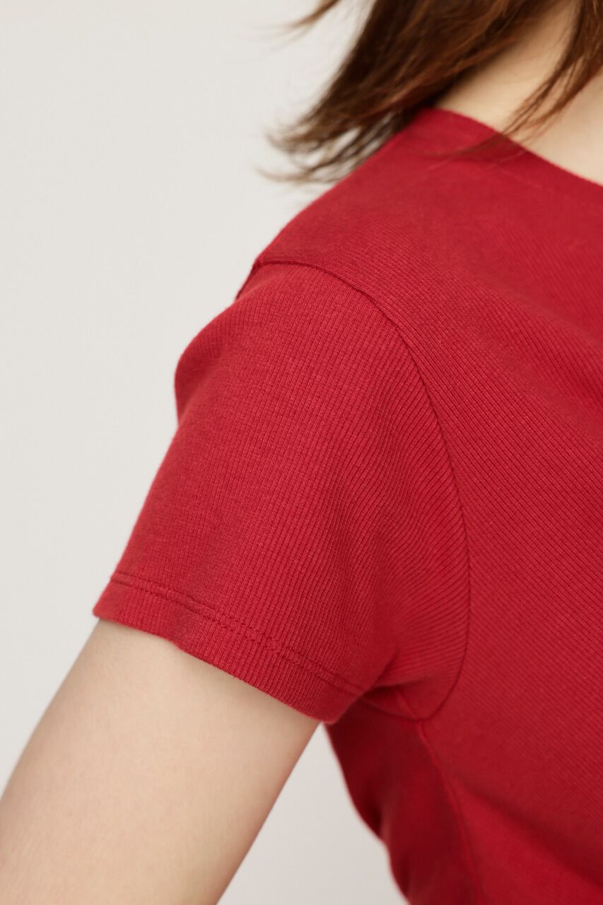 SLY「DROST GATHER COMPACT トップス」|Tシャツ・カットソー|