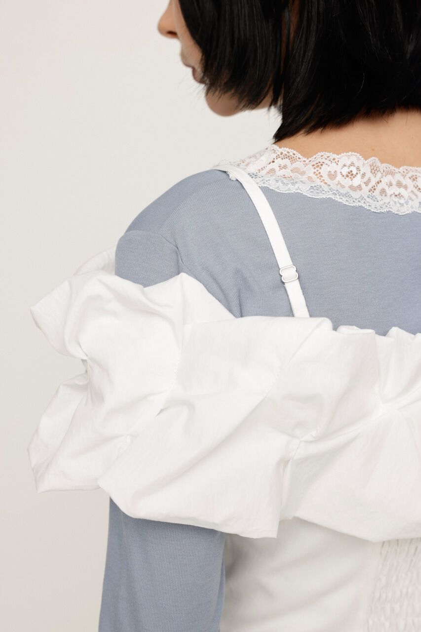 SLY「DESIGN SHOULDER コルセット」|キャミソール|