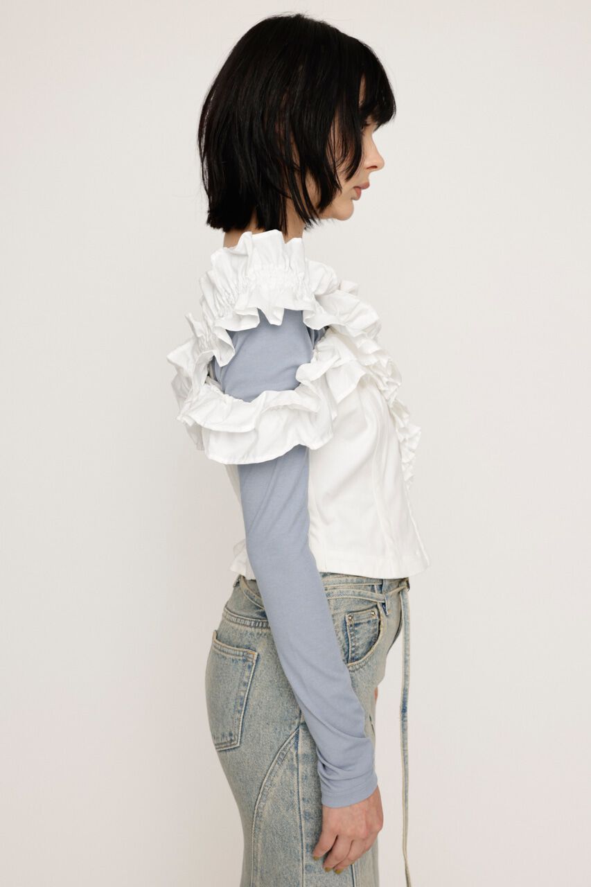 SLY「DESIGN SHOULDER コルセット」|キャミソール|