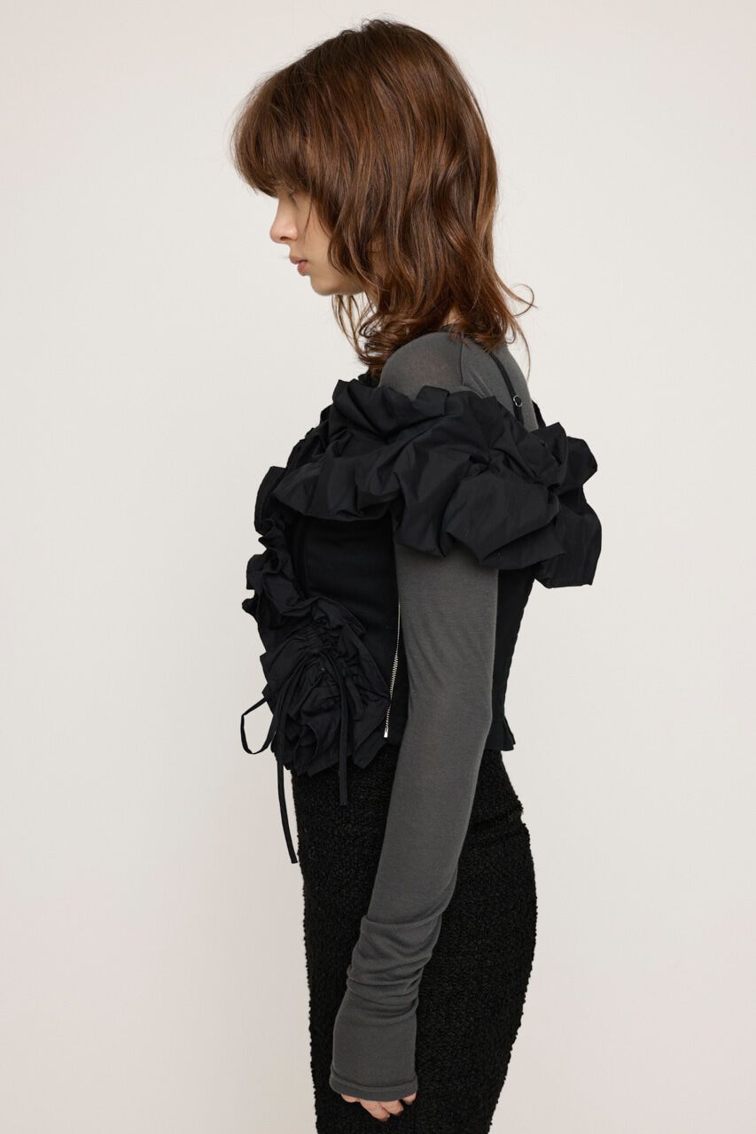 SLY「DESIGN SHOULDER コルセット」|キャミソール|