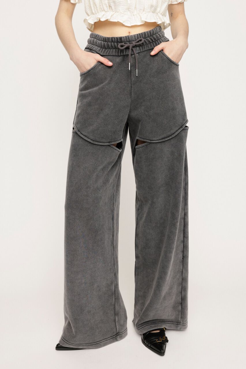 SLY「HOLE OPEN SW パンツ」|その他|BLK