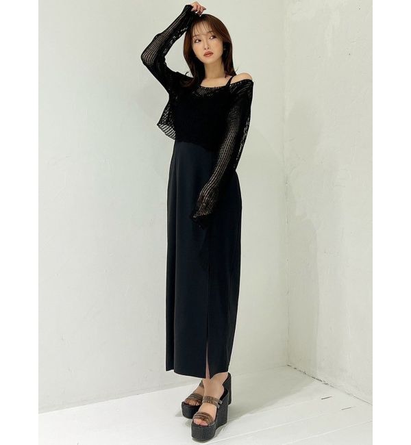 RESEXXY「メッシュルーズトップス」|ニット・セーター|