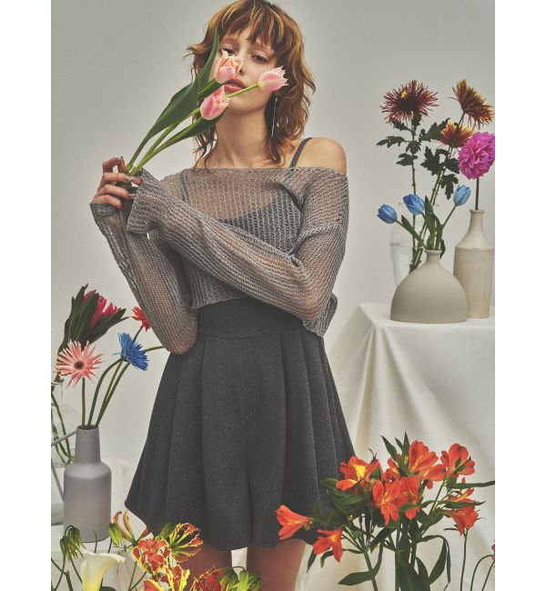 RESEXXY「メッシュルーズトップス」|ニット・セーター|