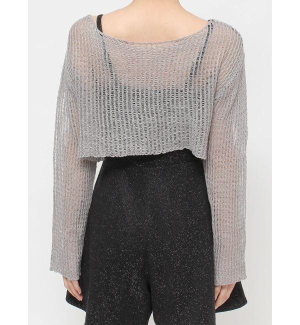RESEXXY「メッシュルーズトップス」|ニット・セーター|