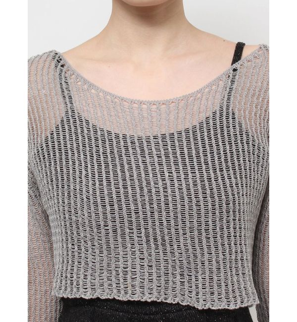 RESEXXY「メッシュルーズトップス」|ニット・セーター|