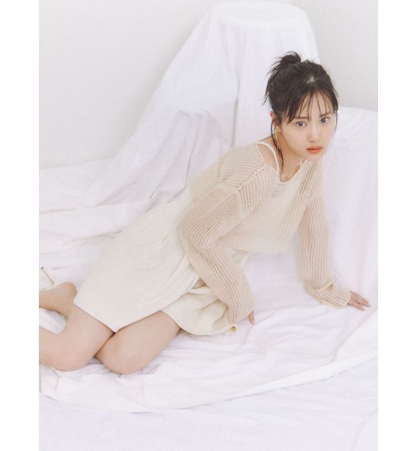 RESEXXY「メッシュルーズトップス」|ニット・セーター|