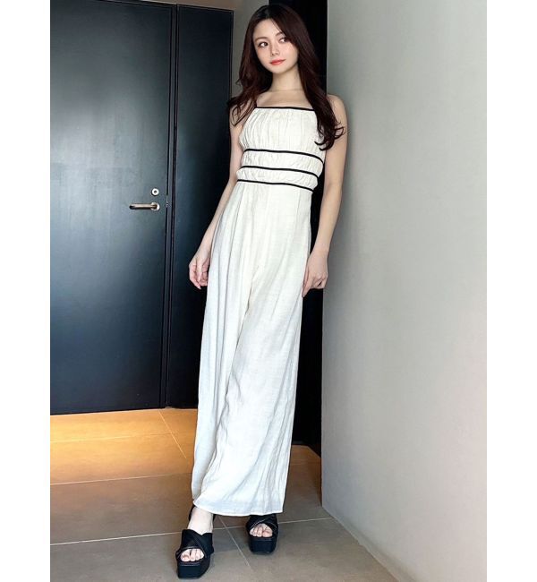 RESEXXY「シフォンキャミコンビネゾン」|オールインワン|