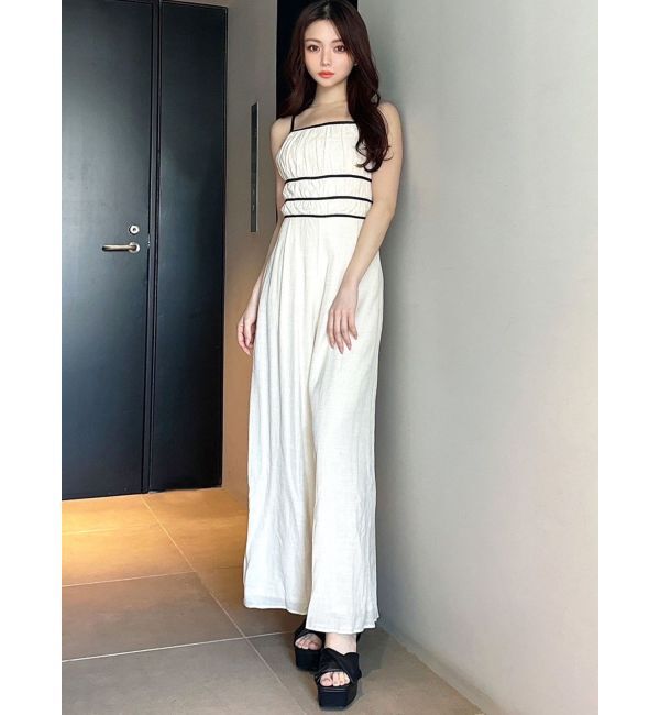 RESEXXY「シフォンキャミコンビネゾン」|オールインワン|